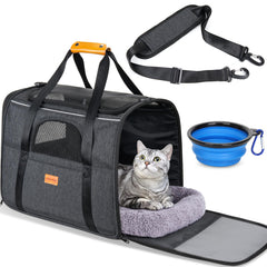 Morpilot Cat Carrier with spacious design for comfortable travel