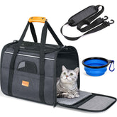 Morpilot cat carrier spacious interior for comfortable travel and easy movement.