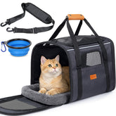 Morpilot pet carrier with spacious-large-cat-dog interior for comfortable travel