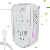 Morrerfresh cat litter deodorizer device plugged into wall outlet neutralizes odors
