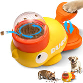 Motiilanco duck-shaped puzzle toy engages dogs during meals to slow eating.