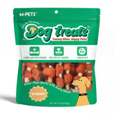M-PETS Kabobs pack shot with 18 sticks for dogs of all sizes.