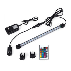MQ 20in submersible LED aquarium light with remote for vibrant underwater colors