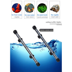MQ aquarium light with remote brightness control to tailor the scene
