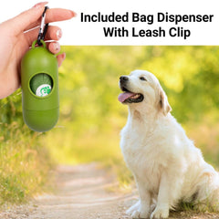 Mr. Peanut's bags fit the pooper scooper head for quick use