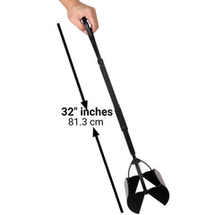 Double spring clamp ensures steady pickup of messy piles.