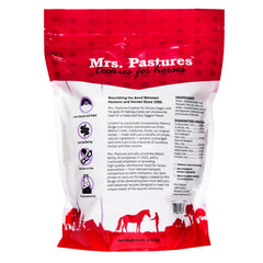 Mrs. Pastures Mindful Minis flaxseed treat with crispy texture ideal for training sessions.