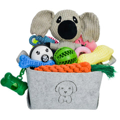 MRSOHRET 20Pcs puppy toys set for teething and boredom relief