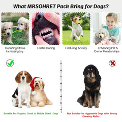 MRSOHRET plush squeaky toy stimulates fetch and reduces loneliness