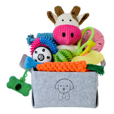 MRSOHRET puppy teething toys set for healthy gums and boredom relief