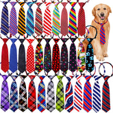 Mruq Pet large dog ties front view showing 30 mix designs for stylish daily wear