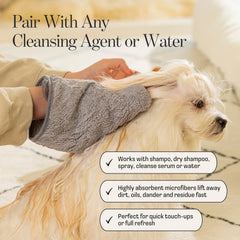 Muddi Mitt dual-sided surface offers versatile cleansing