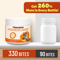 MULTIBITES immune-support jar for cats, convenient daily supplementation