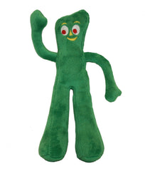 Multipet Gumby dog toy with plush cover and squeaker for engaging play