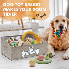 Mutiearo collapsible toy box shown folded for compact storage and easy setup.