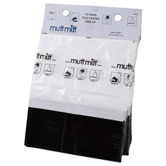 Mutt Mitt station header with bags easily accessible during walks.