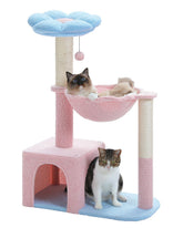 MUTTROS Flower Cat Tree base for stable, wobble-free play.