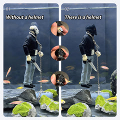 MWYZGmold handmade model decoration adds personality to your aquarium.