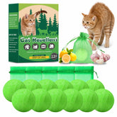 Mxvbaty cat-repellent-ball outdoor yard stops cats away from flower beds