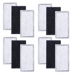 MyfatBOSS 12-pack charcoal filters for Pioneer Raindrop keep water fresh.