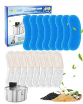 MyfatBOSS 8-pack cat fountain filters for Virtulance compatibility, ensuring fresh water for pets.