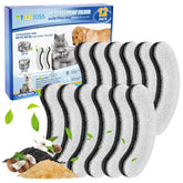 MyfatBOSS DF10/DF30 filter packaging shows a 12-pack for pet fountains.