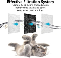 MyfatBOSS filter compatible with Petmate Replendish for easy swaps.