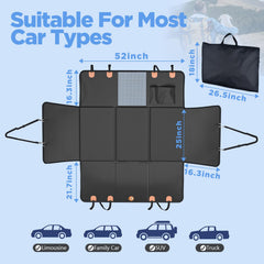 MYJAQI scratch-resistant PU leather cover resists wear and spills.