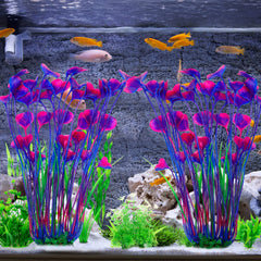 MyLifeUNIT aquarium plants vertical stand design keeps plants upright in currents.