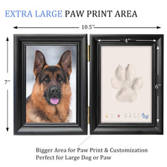 MYPAWLETS paw print impression clay ready to imprint