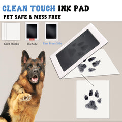 MYPAWLETS XL inkless pad captures paw prints without mess.