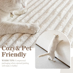 MYSKY HOME anti-slip bottom keeps the cover securely in place