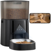 MZZ automatic cat feeder with camera view for real-time meal monitoring.
