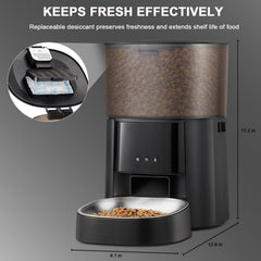 MZZ voice recording mealtime feature for pet interaction during feeding