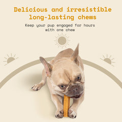 Serving on a tray suggests easy portioning for training rewards.