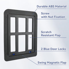 NAMSAN Cat Door outer frame with a sturdy opening