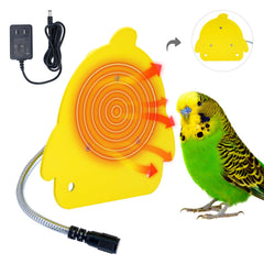 NAOEDEAH Bird Heater cage mounting for a cozy parakeet enclosure.