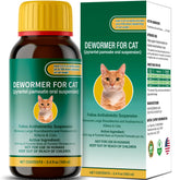 NateNatenight cat dewormer pour demonstrates gentle, measured worm dosing.
