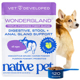 Native Pet WonderGland bottle pour shows easy dosing for dogs.