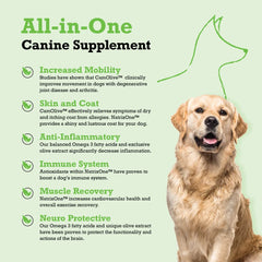 NatrixOne Camelina Oil dog-coat shine image highlights hair health and elasticity