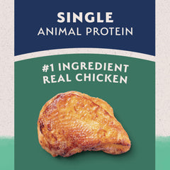 Natural Balance 4-pound bag front for convenient daily feeding.