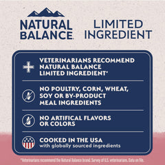 Natural Balance brown rice image showcases fiber for easy digestion