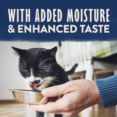 Natural Balance easy-to-serve cups reduce mess at mealtime.