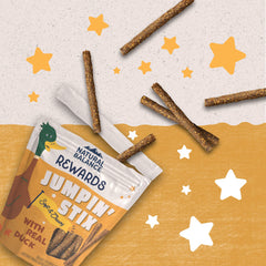 Natural Balance Jumpin' Stix glucosamine-chondroitin: supports joints as part of a balanced routine.