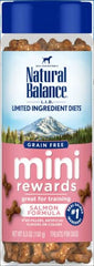 Natural Balance L.I.D. Mini Rewards shown in a three-container packaging setup.