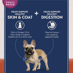 Natural Balance no-grain-soy-gluten-free label highlights allergen-free recipe