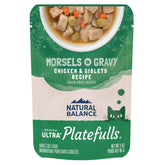 Natural Balance Original Ultra Platefulls front view showing grain-free formula for cats
