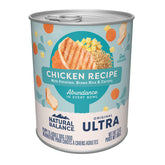 Natural Balance Original Ultra wet dog food chicken brown rice bowl—balanced meal for dogs