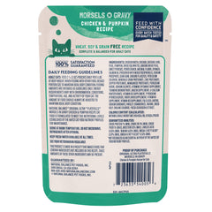Natural Balance Platefulls ingredients highlight pumpkin and peas.