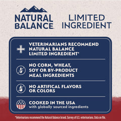 Label highlights sweet potatoes and bison as premium protein sources.